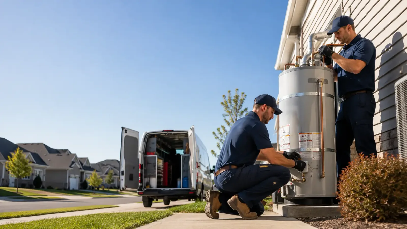 Water Heater Installation in Lamoure, ND